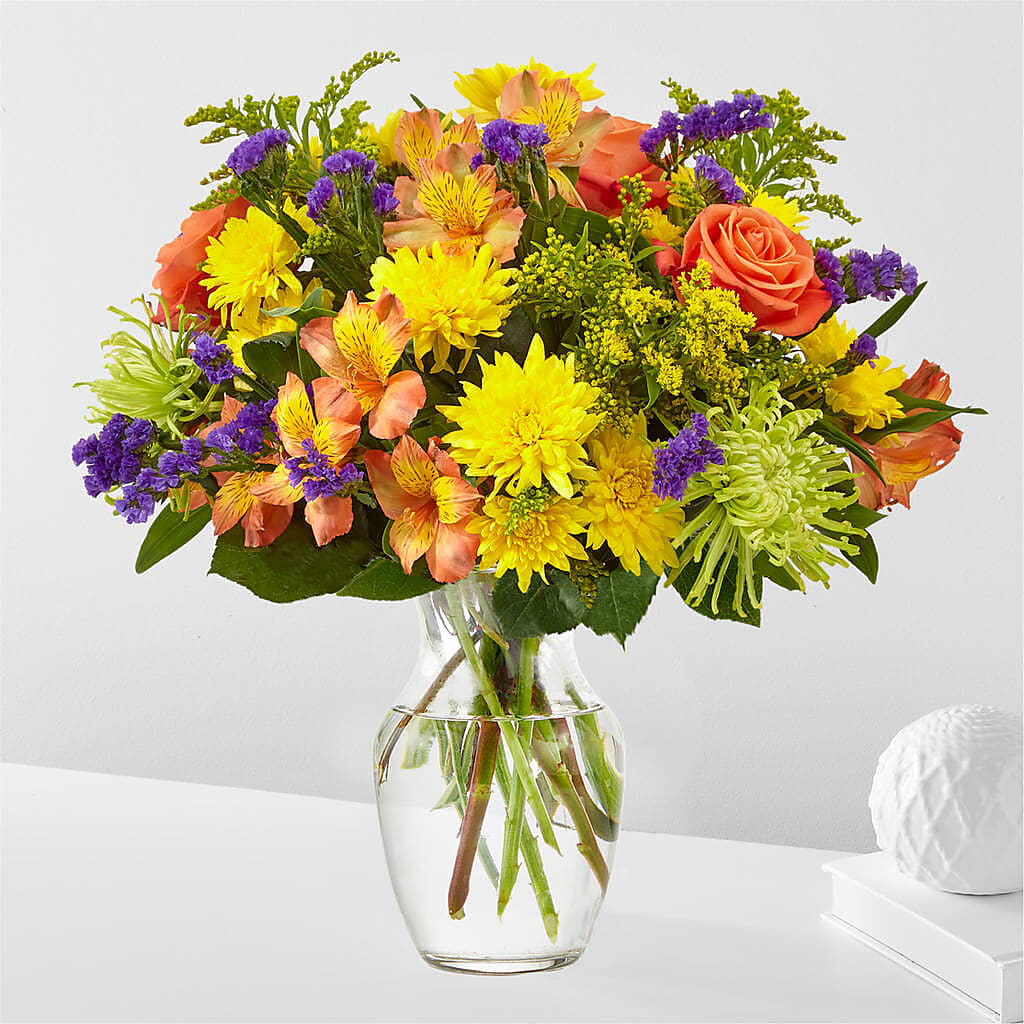 Marmalade Skies Bouquet – Flowers By Van Brunt, Long Branch NJ