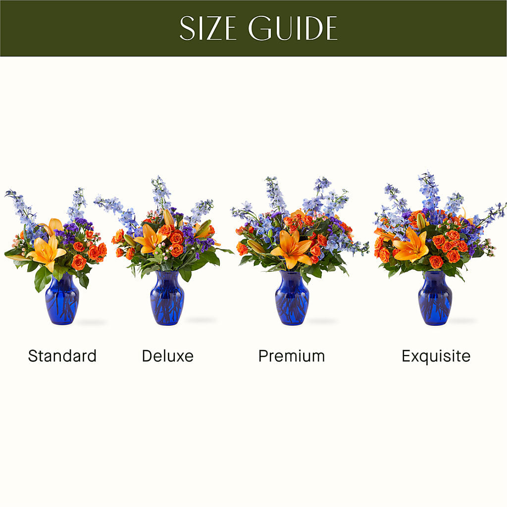 Radiant Citrus Bouquet – Flowers By Van Brunt, Long Branch NJ
