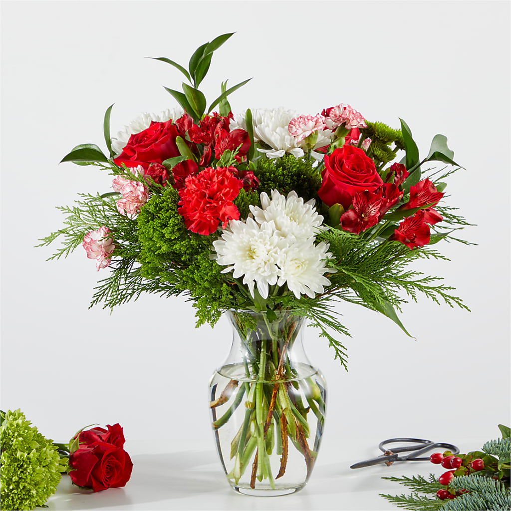 Merry Moment Bouquet – A Florist Original – Flowers By Van Brunt, Long Branch NJ