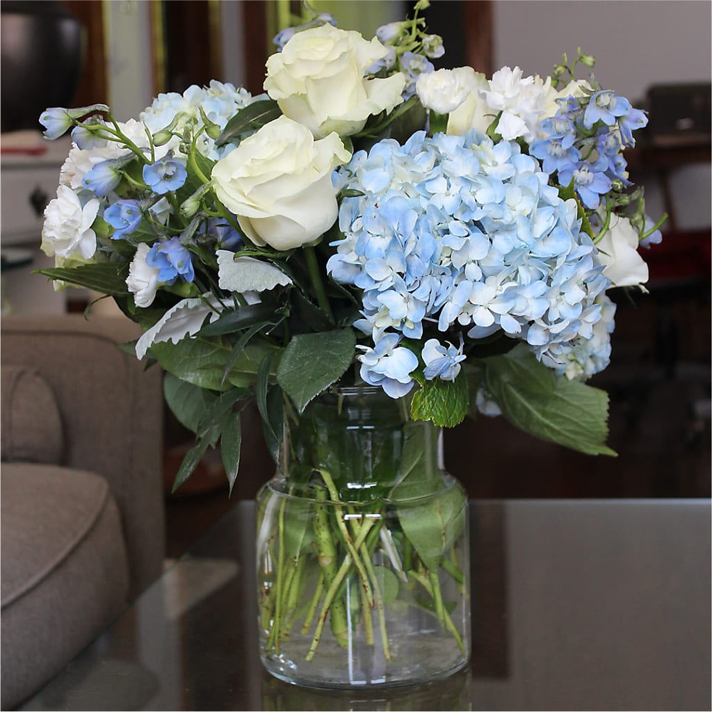 Clear Skies Bouquet – Flowers By Van Brunt, Long Branch NJ