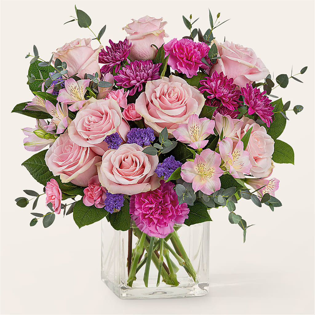 Rosy Radiance Bouquet – Flowers By Van Brunt, Long Branch NJ