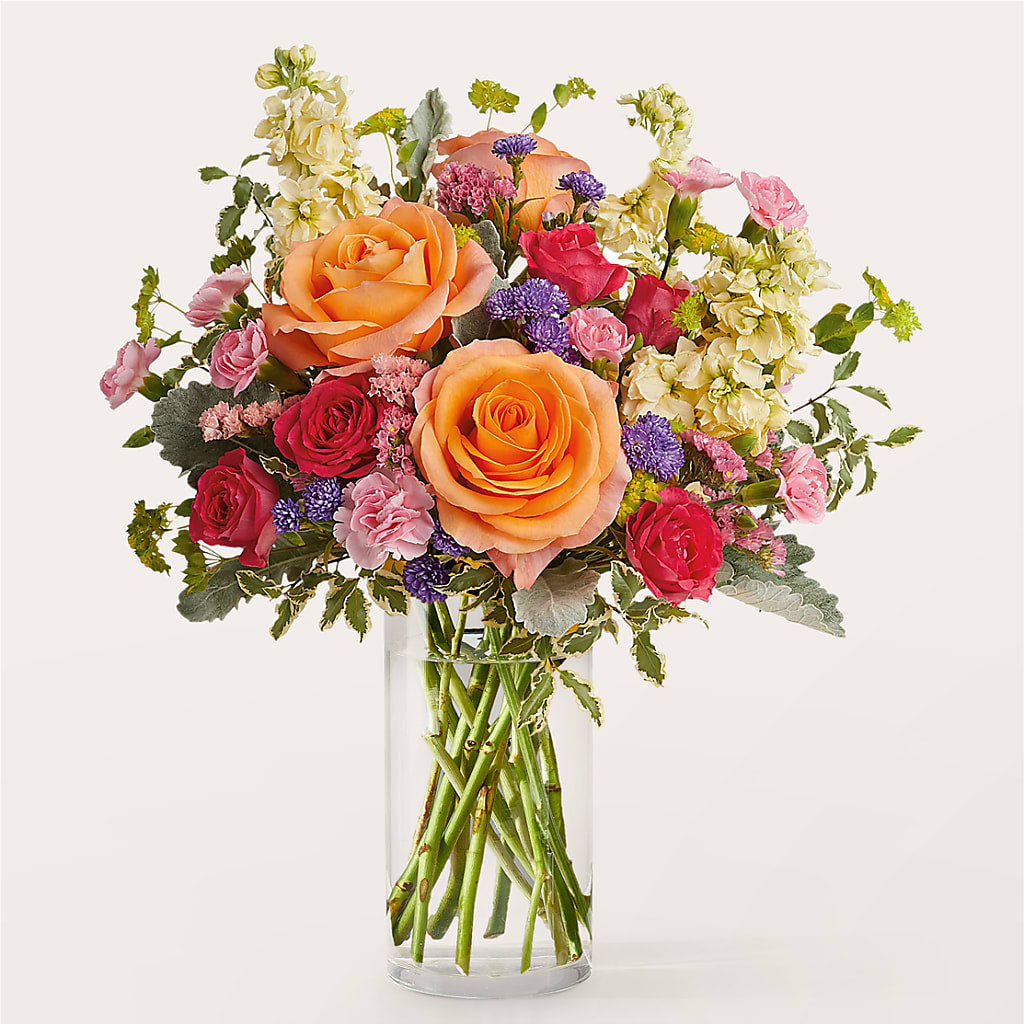 Tangerine Tango Bouquet – Flowers By Van Brunt, Long Branch NJ