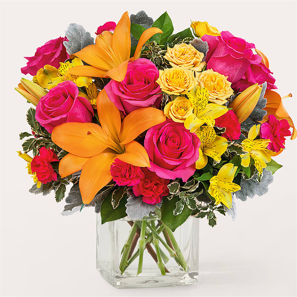 To the Tropics Bouquet – Flowers By Van Brunt, Long Branch NJ