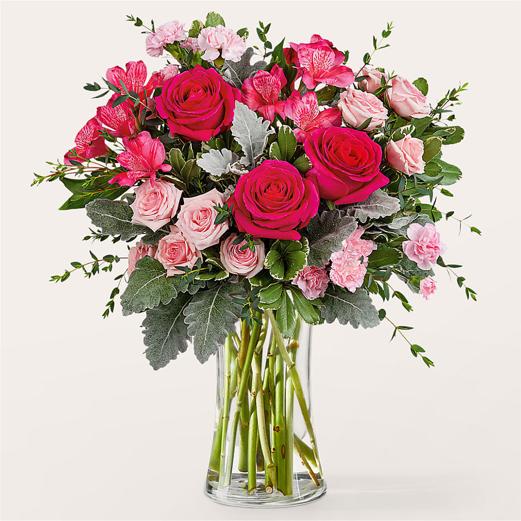 Tickled Pink Bouquet – Flowers By Van Brunt, Long Branch NJ