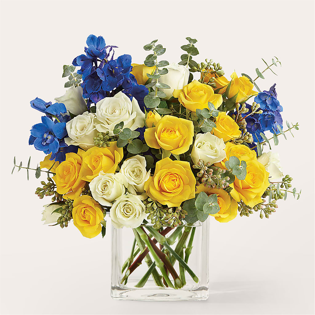 Sparkling Citrine Bouquet – Flowers By Van Brunt, Long Branch NJ