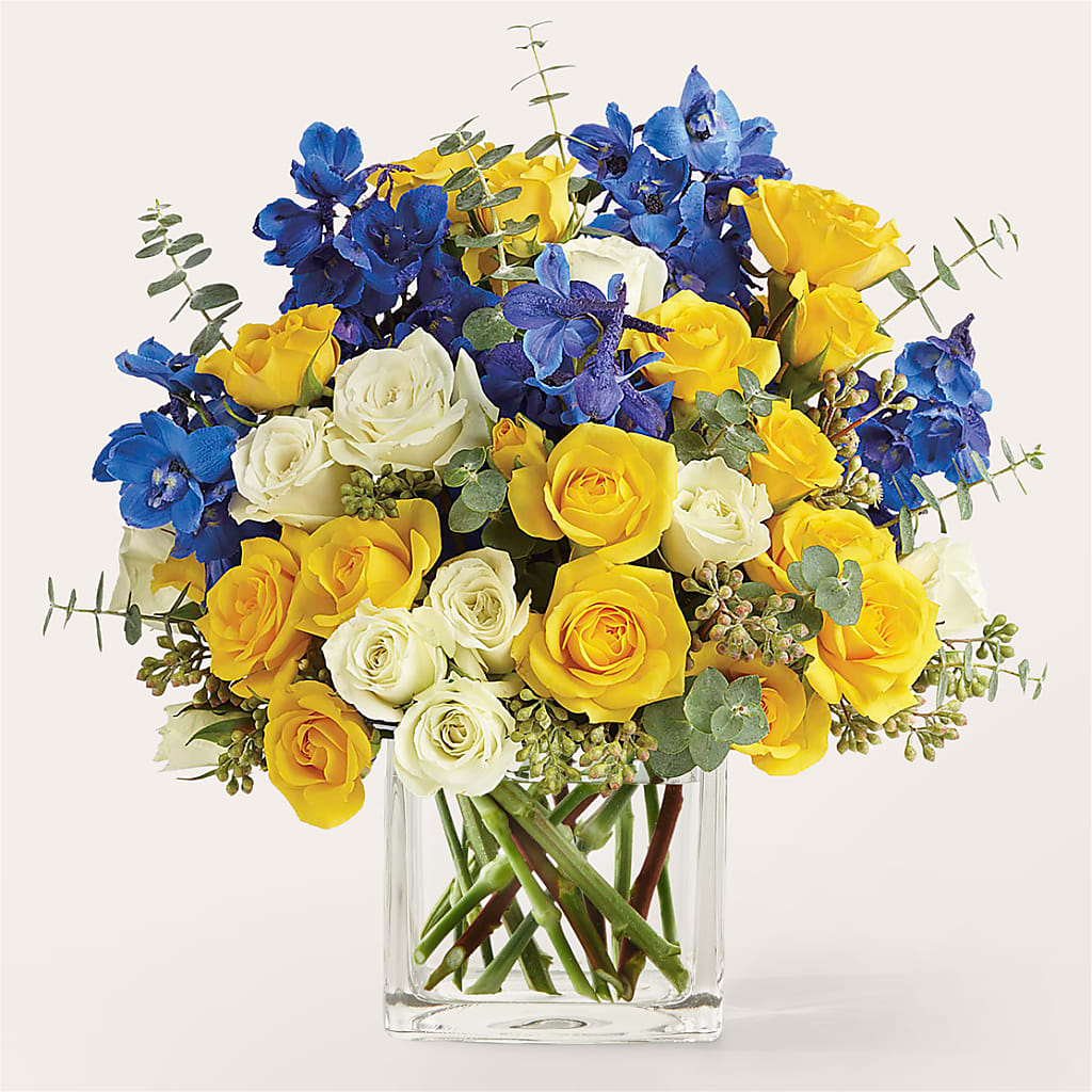 Sparkling Citrine Bouquet – Flowers By Van Brunt, Long Branch NJ