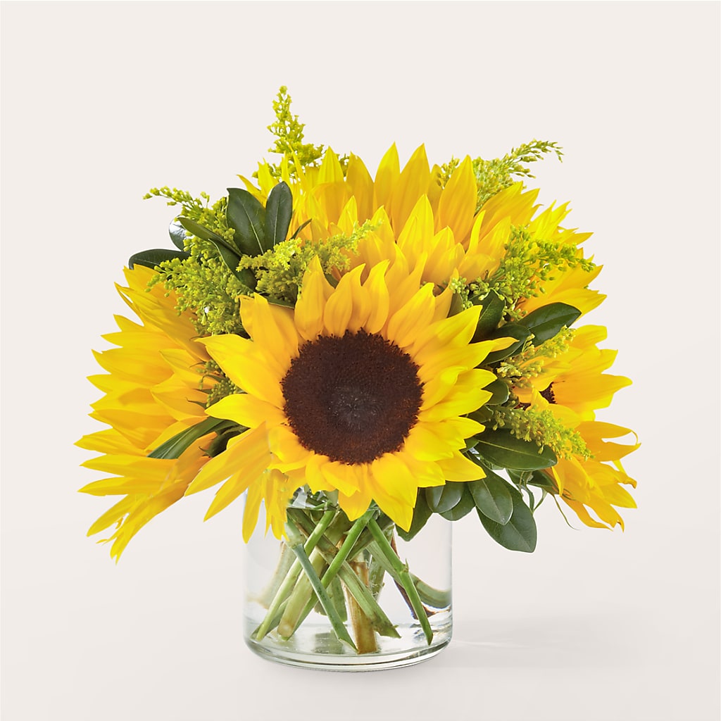 Beaming Sunflower Bouquet – Flowers By Van Brunt, Long Branch NJ