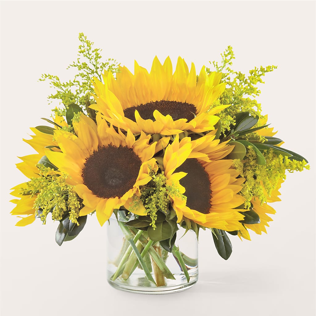 Beaming Sunflower Bouquet – Flowers By Van Brunt, Long Branch NJ