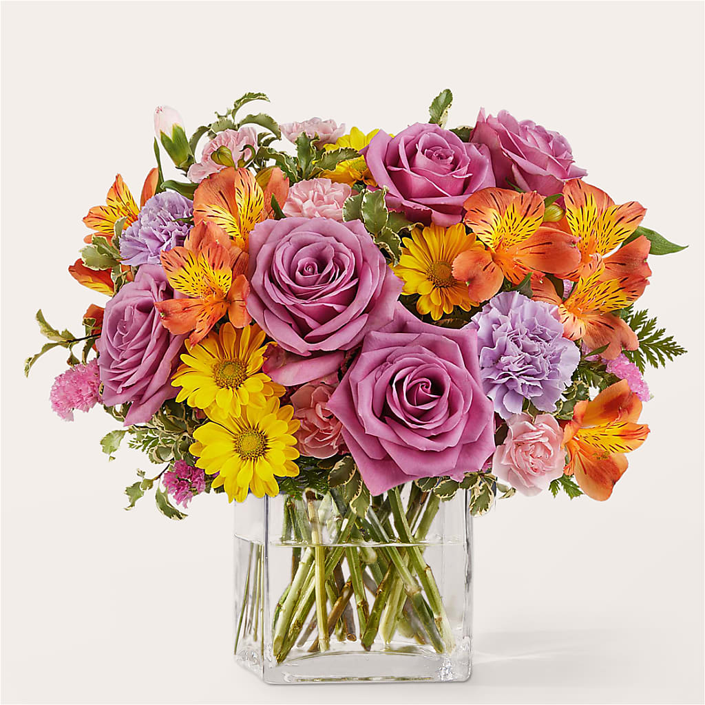Shades of Happiness Bouquet – Flowers By Van Brunt, Long Branch NJ