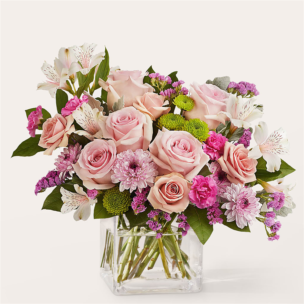 Pink Suede Bouquet – Flowers By Van Brunt, Long Branch NJ