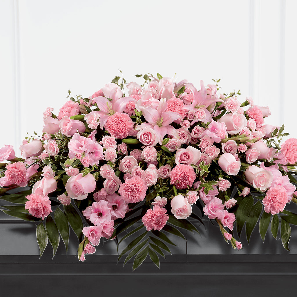 Garden of Comfort Casket Spray (Standard) – Flowers By Van Brunt, Long Branch NJ