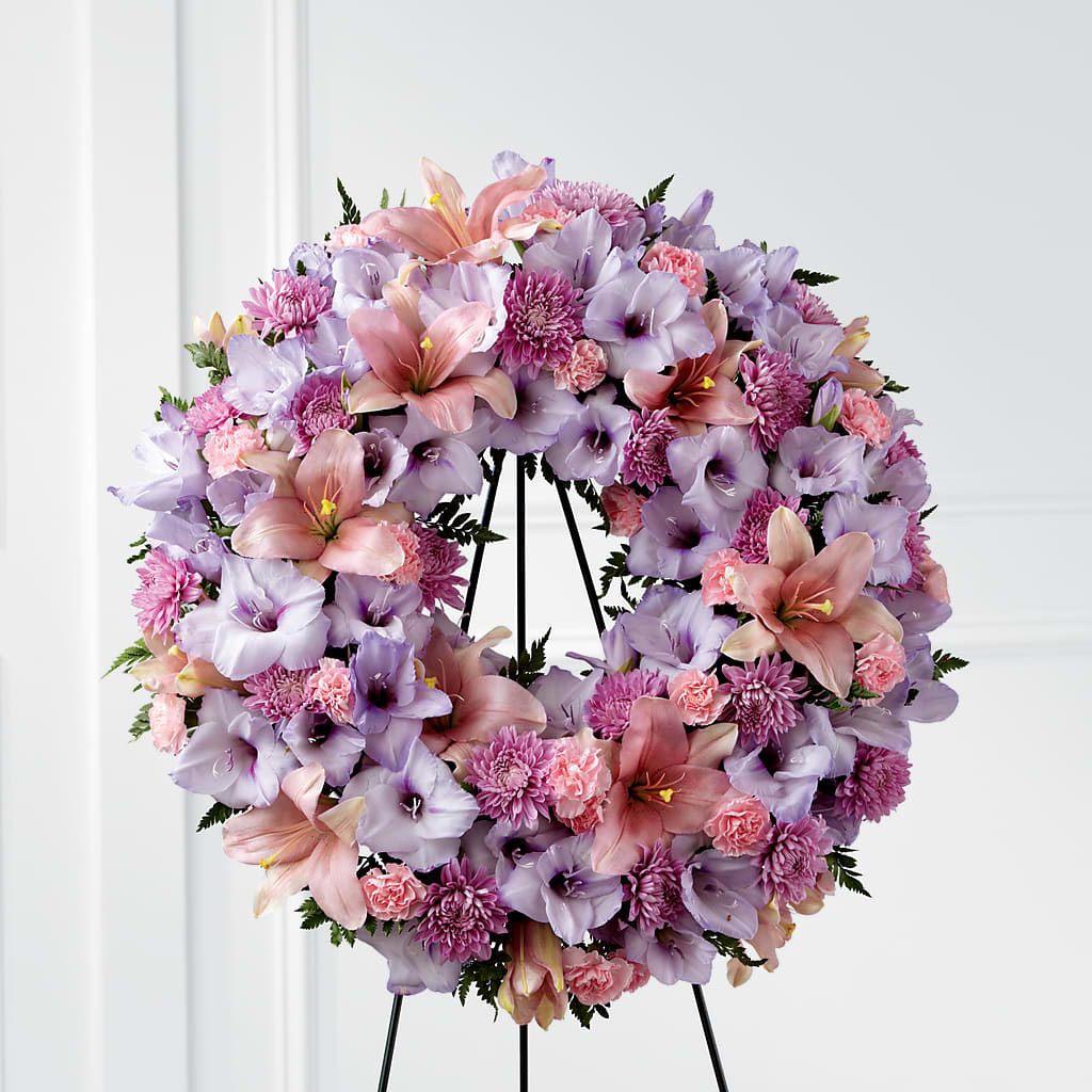 Beloved Friend Wreath – Flowers By Van Brunt, Long Branch NJ