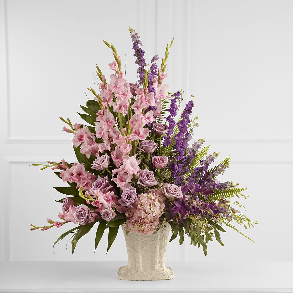 Flowing Garden Arrangement – Flowers By Van Brunt, Long Branch NJ