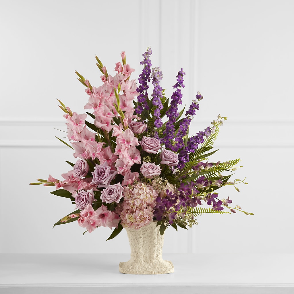 Flowing Garden Arrangement – Flowers By Van Brunt, Long Branch NJ