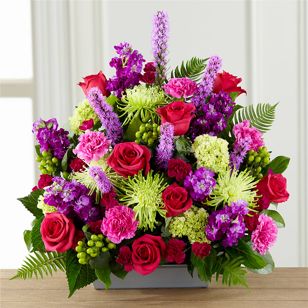Warm Embrace Arrangement – Flowers By Van Brunt, Long Branch NJ