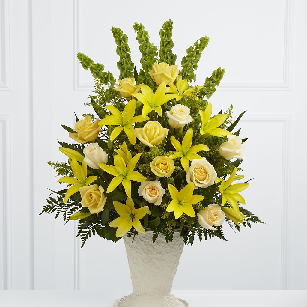 Golden Memories Arrangement – Flowers By Van Brunt, Long Branch NJ