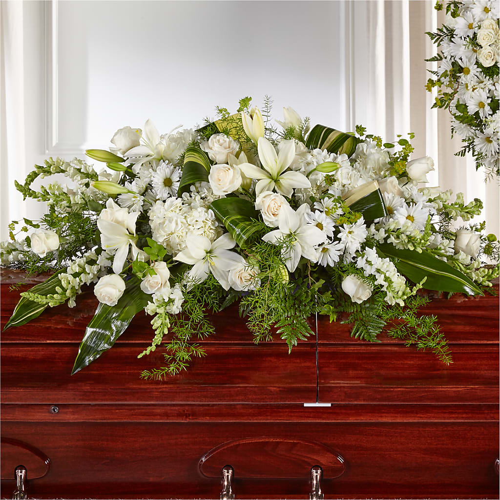 Abundance Casket Spray – Flowers By Van Brunt, Long Branch NJ