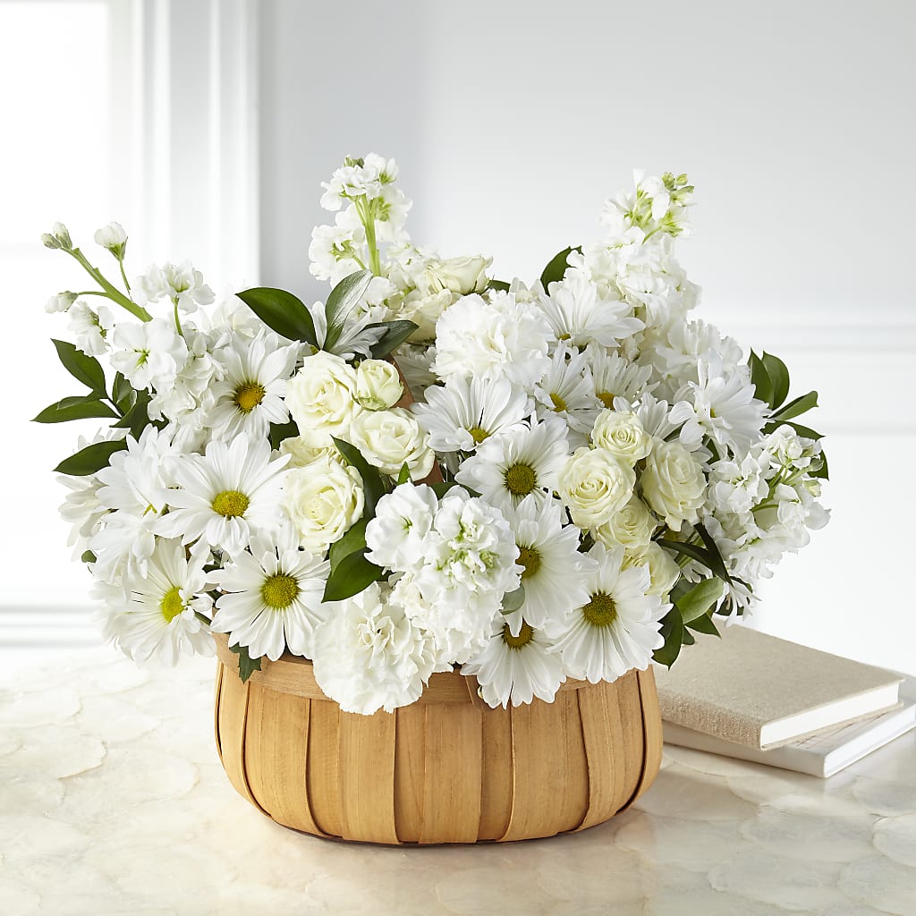 Graceful Garden Basket – Flowers By Van Brunt, Long Branch NJ