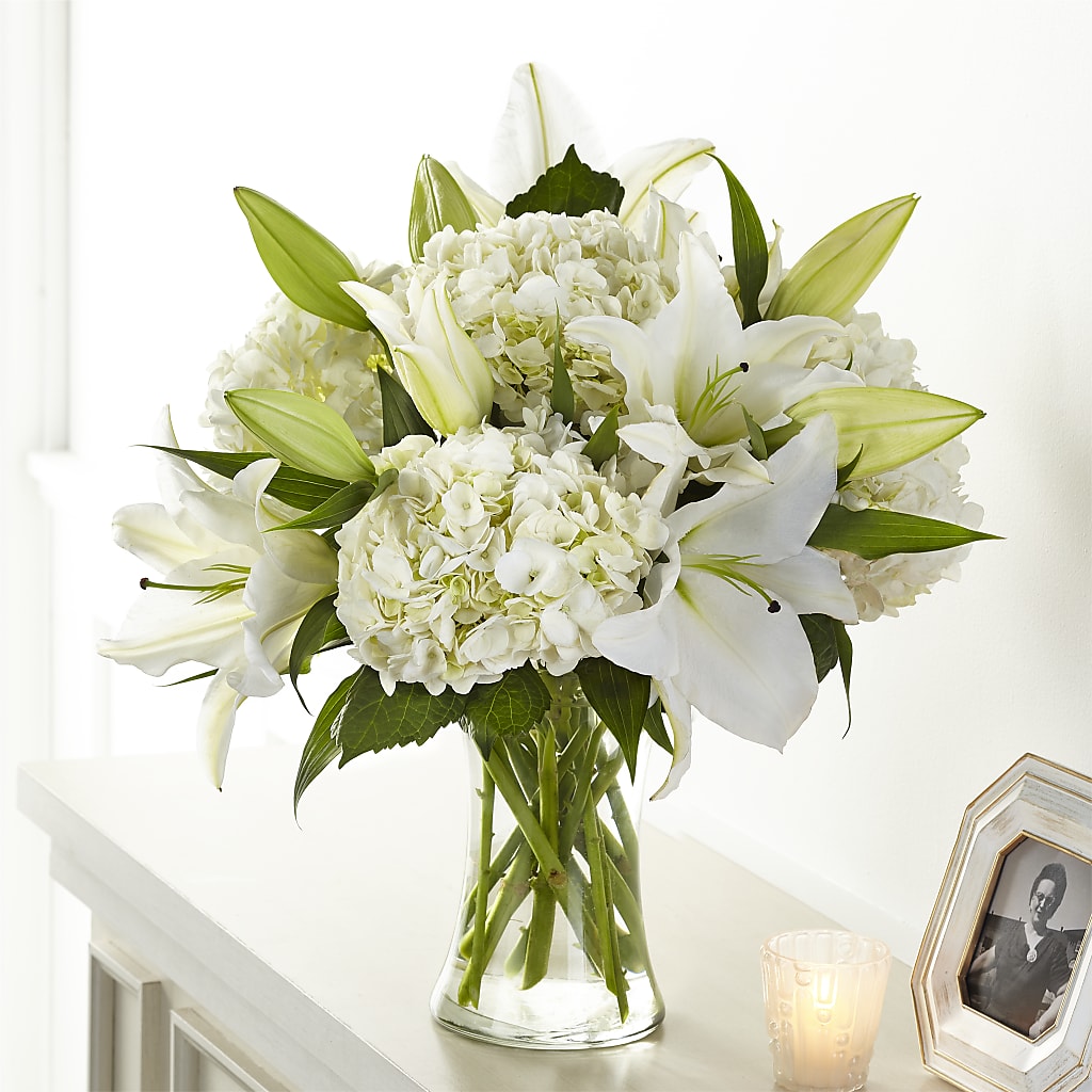 Compassionate Lily Bouquet – Flowers By Van Brunt, Long Branch NJ