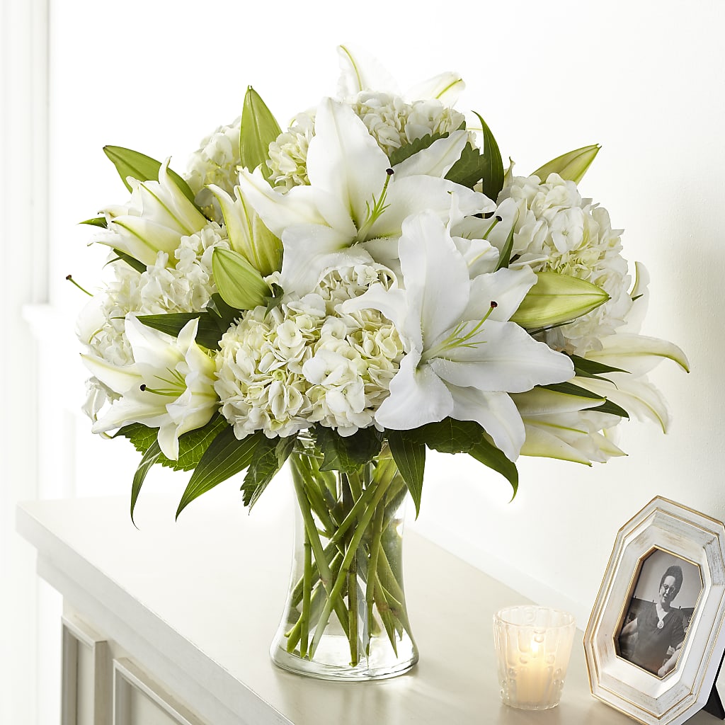 Compassionate Lily Bouquet – Flowers By Van Brunt, Long Branch NJ