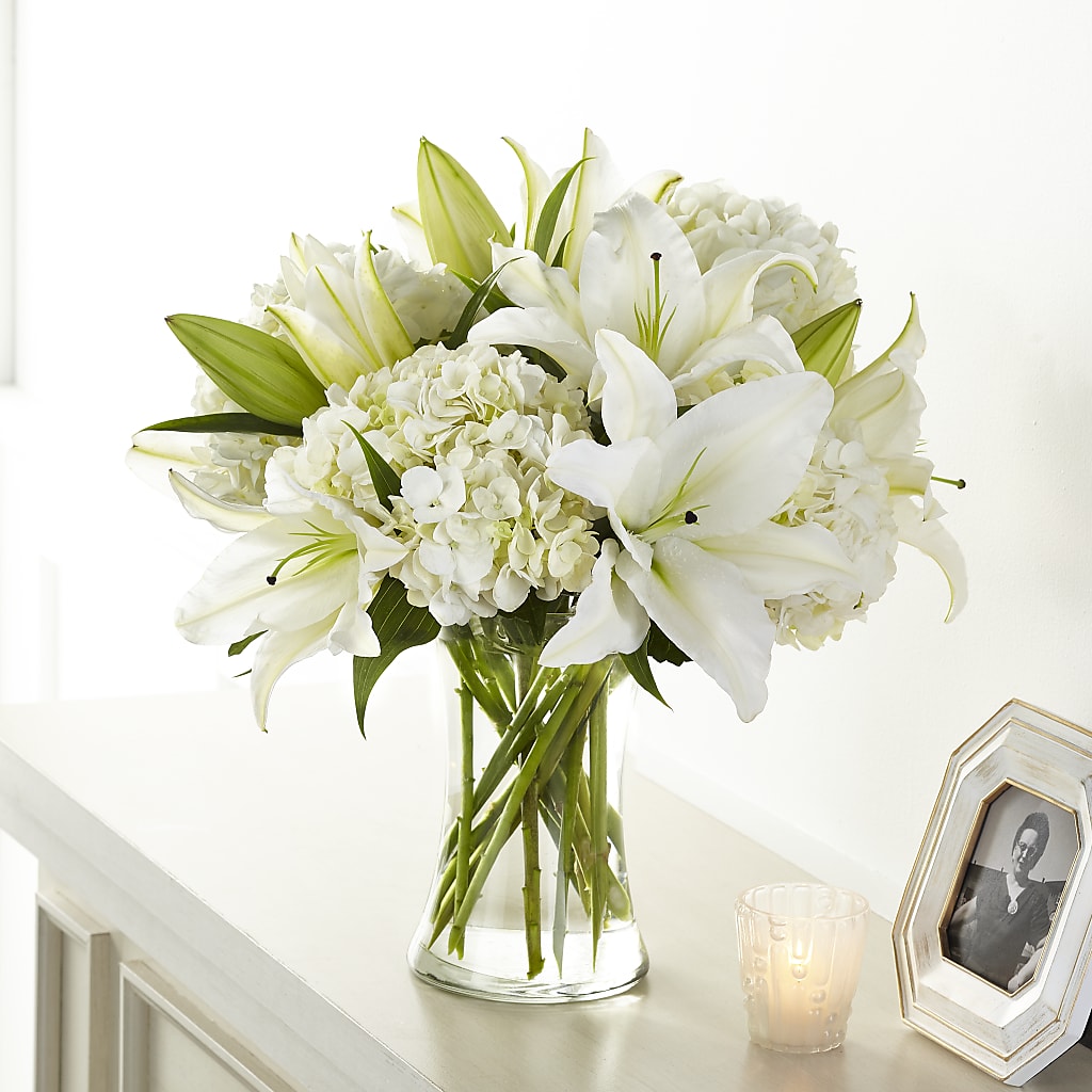 Compassionate Lily Bouquet – Flowers By Van Brunt, Long Branch NJ