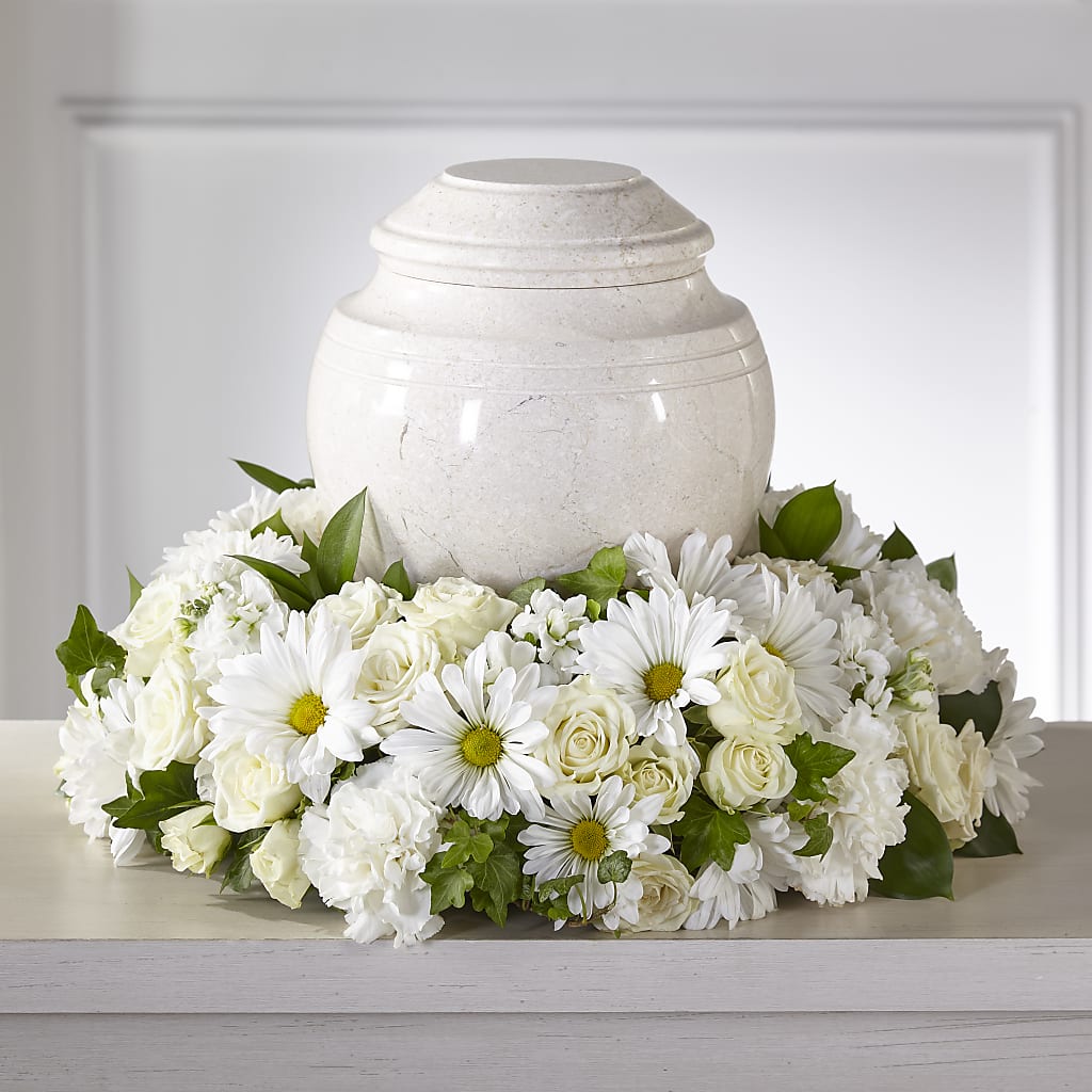 Ivory Gardens Cremation Adornment – Flowers By Van Brunt, Long Branch NJ