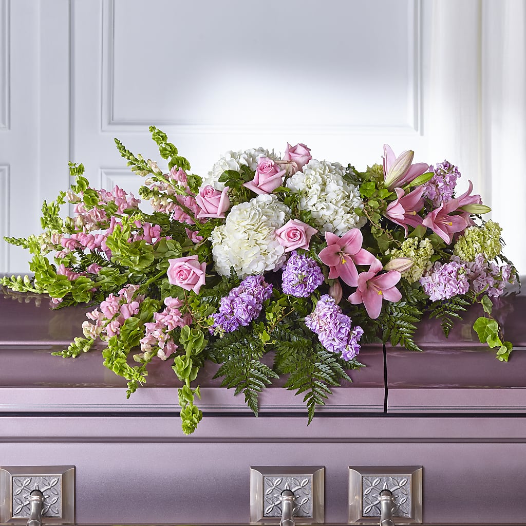 Life's Gratitude Casket Spray – Flowers By Van Brunt, Long Branch NJ