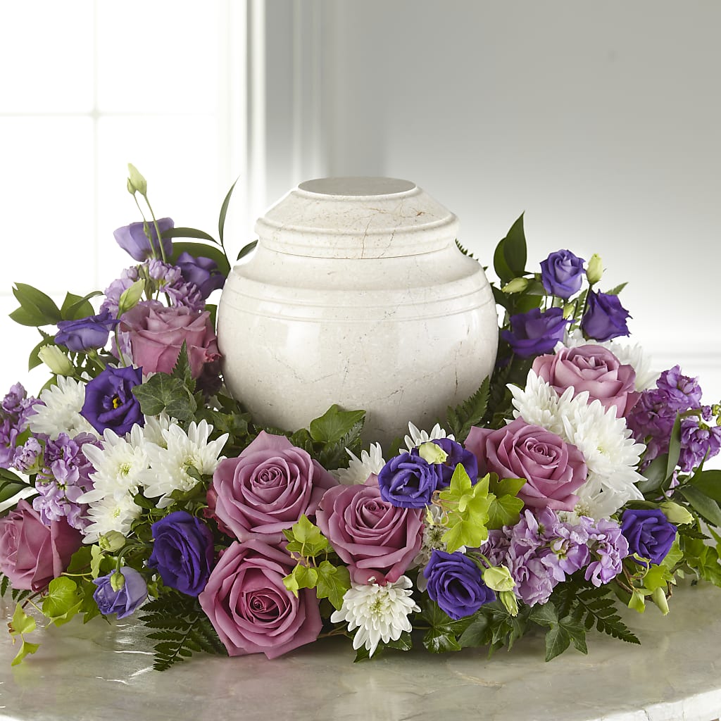 Blooming Sympathy Cremation Adornment – Flowers By Van Brunt, Long Branch NJ