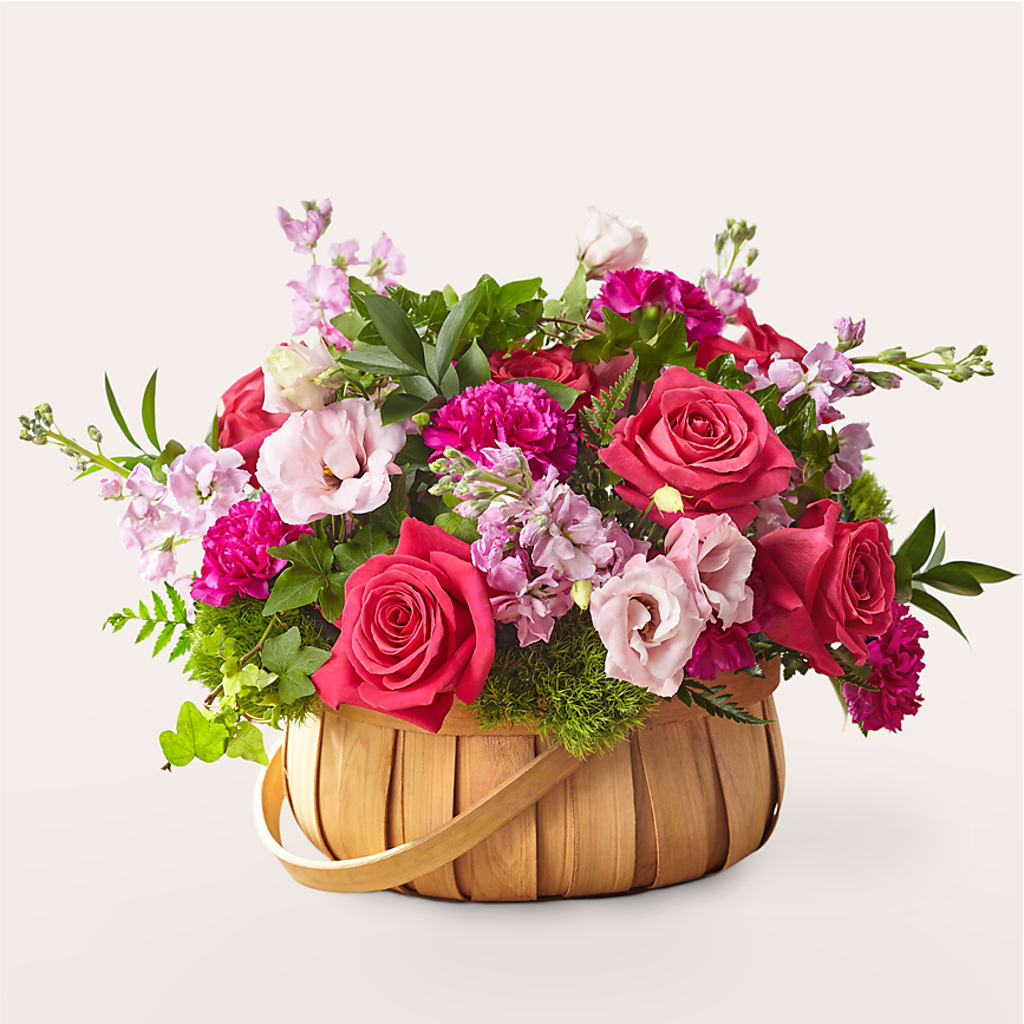Radiance in Bloom Basket – Flowers By Van Brunt, Long Branch NJ