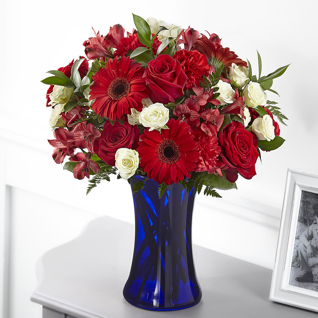 Hearts Embrace Bouquet – Flowers By Van Brunt, Long Branch NJ