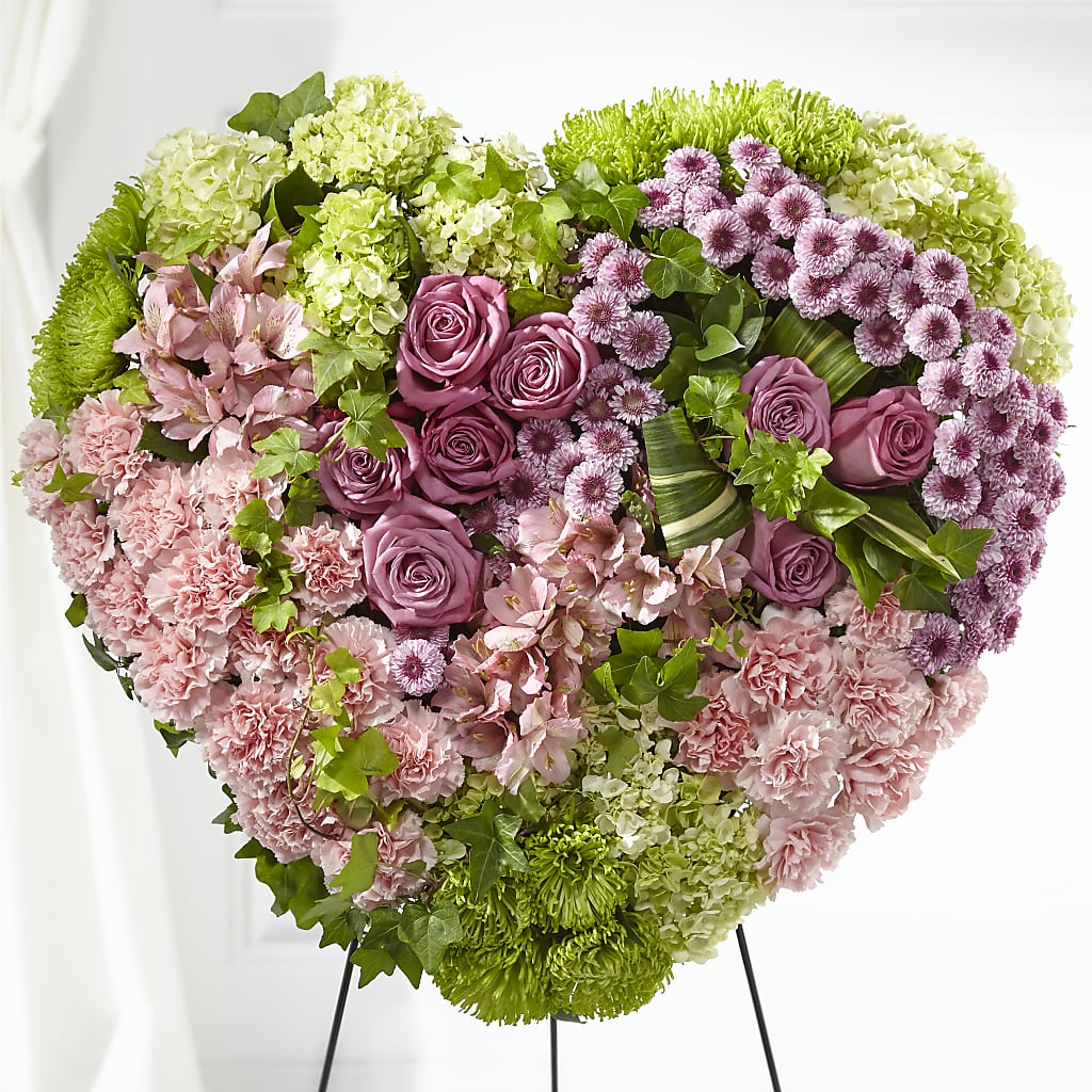 Heartwarming Standing Heart – Flowers By Van Brunt, Long Branch NJ