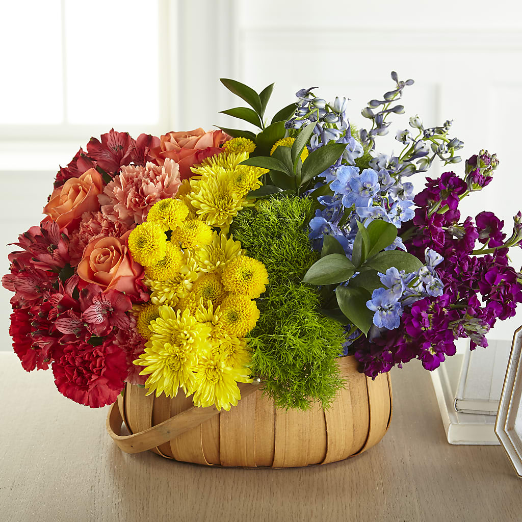 Prideful Basket – Flowers By Van Brunt, Long Branch NJ