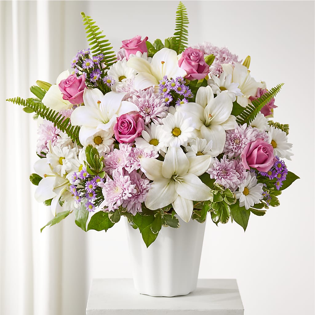 Warmest Thoughts Tabletop Basket – Flowers By Van Brunt, Long Branch NJ