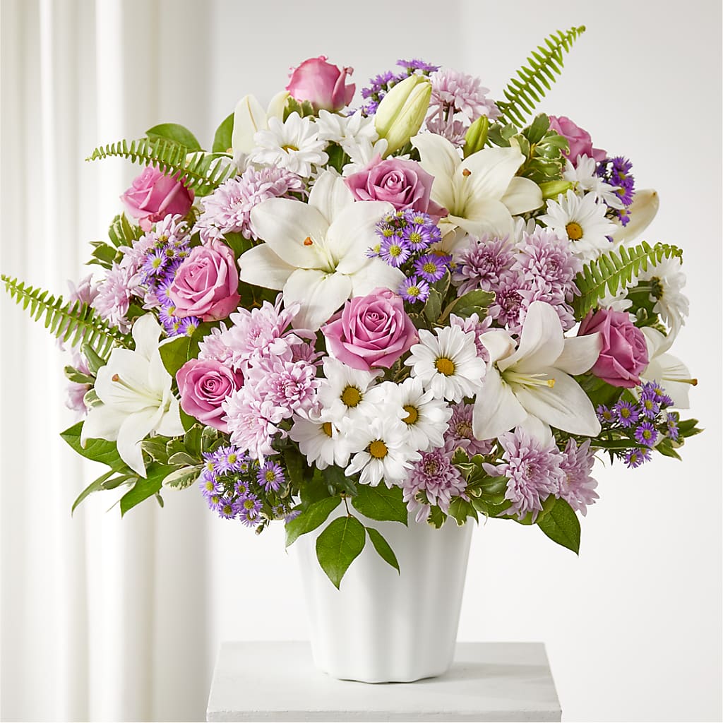Warmest Thoughts Tabletop Basket – Flowers By Van Brunt, Long Branch NJ