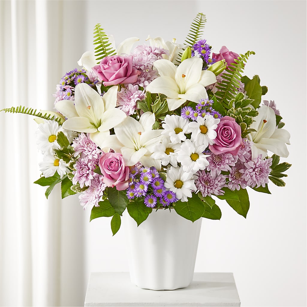 Warmest Thoughts Tabletop Basket – Flowers By Van Brunt, Long Branch NJ