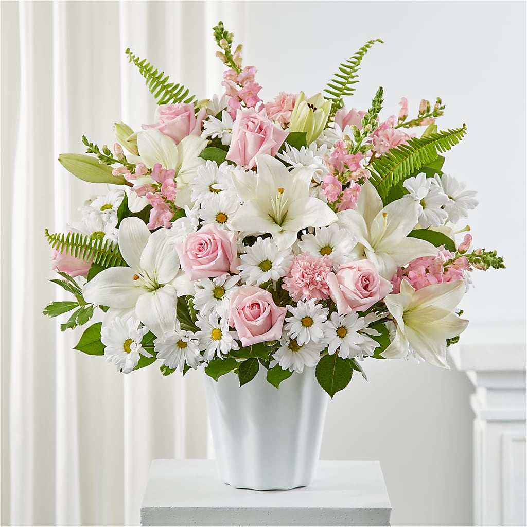 Soft Touch Tabletop Basket – Flowers By Van Brunt, Long Branch NJ