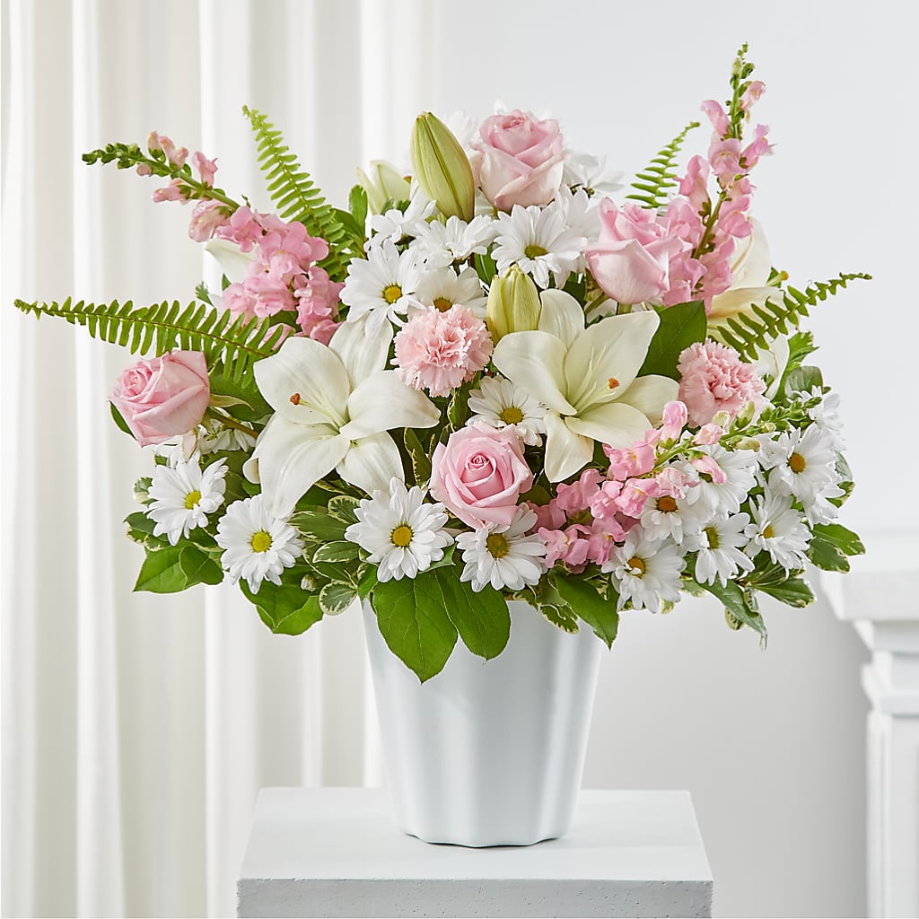 Soft Touch Tabletop Basket – Flowers By Van Brunt, Long Branch NJ