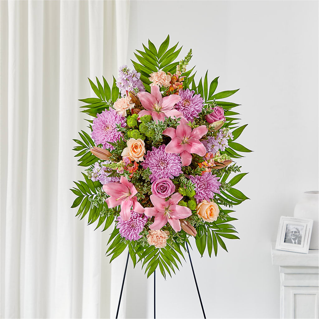Love & Light Standing Spray – Flowers By Van Brunt, Long Branch NJ