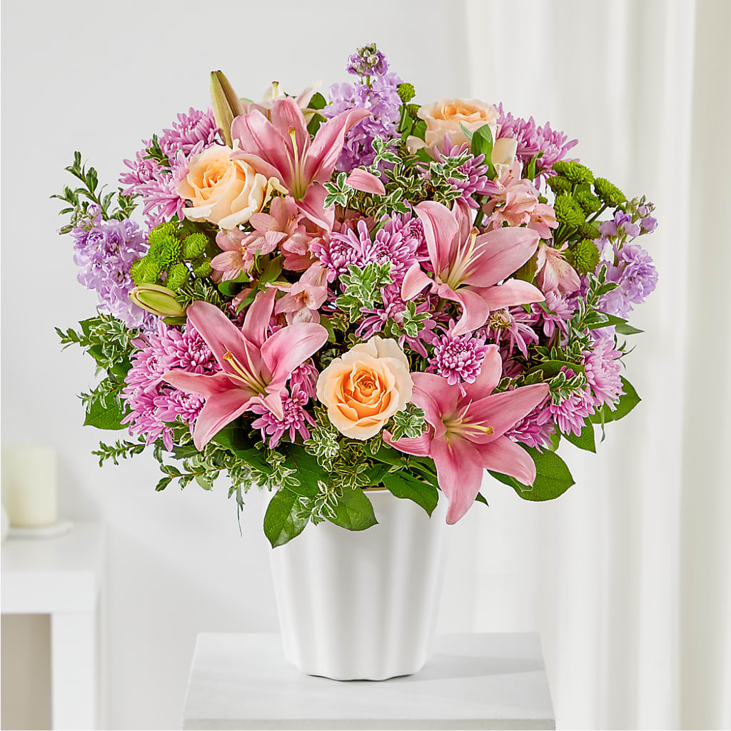 Supportive Embrace Tabletop Basket – Flowers By Van Brunt, Long Branch NJ