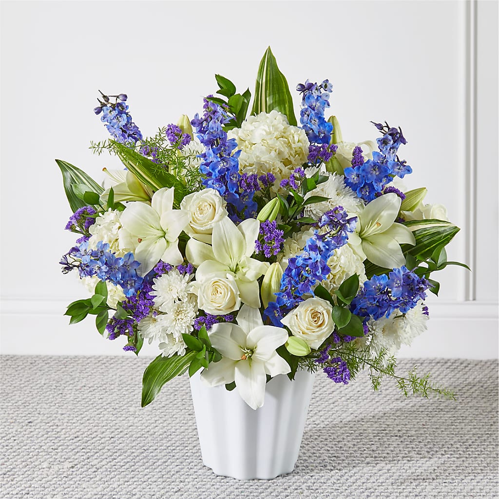Take Comfort Floor Basket – Flowers By Van Brunt, Long Branch NJ