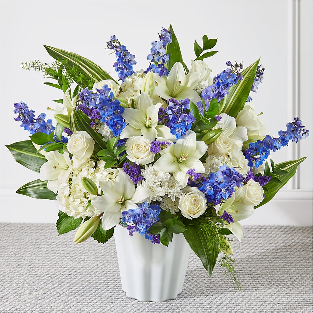 Take Comfort Floor Basket – Flowers By Van Brunt, Long Branch NJ