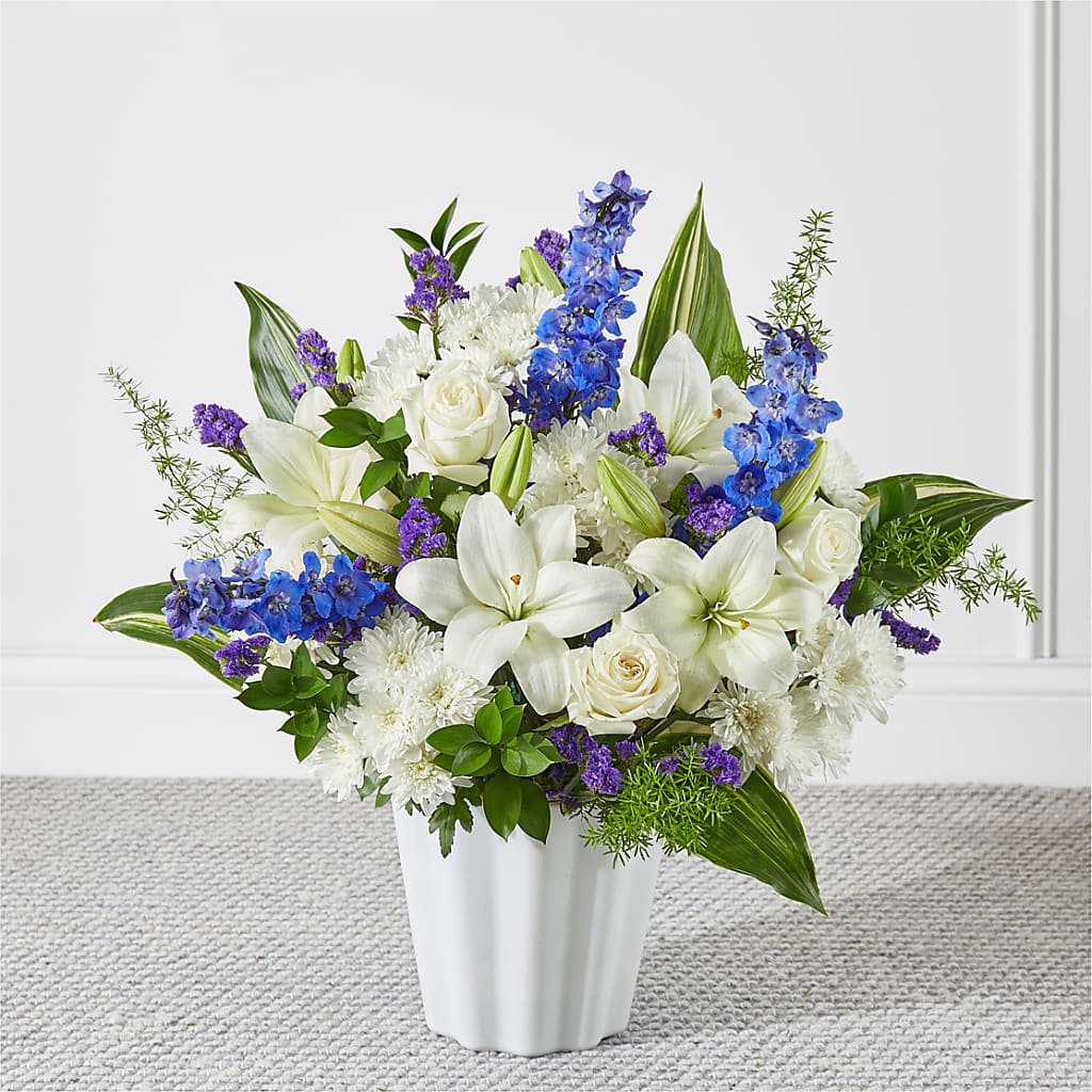 Take Comfort Floor Basket – Flowers By Van Brunt, Long Branch NJ