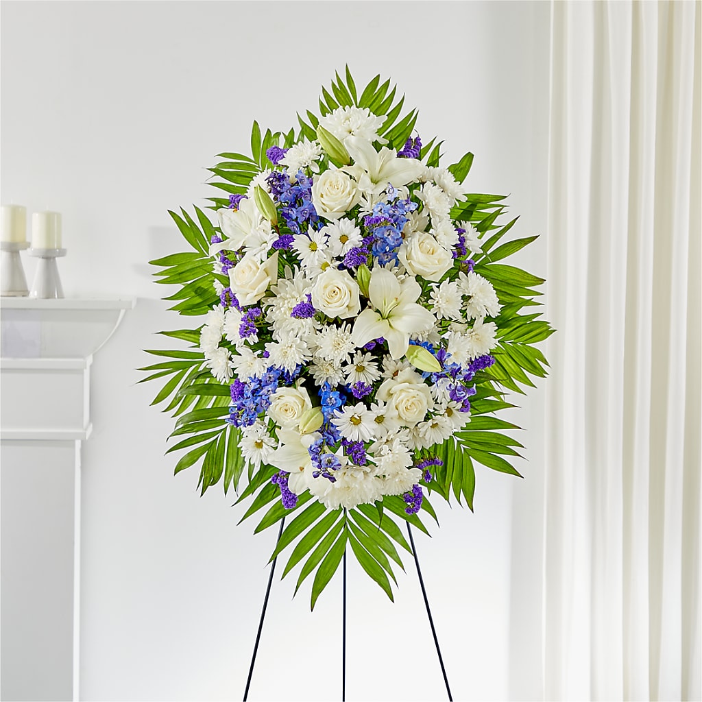 At Rest Standing Spray – Flowers By Van Brunt, Long Branch NJ