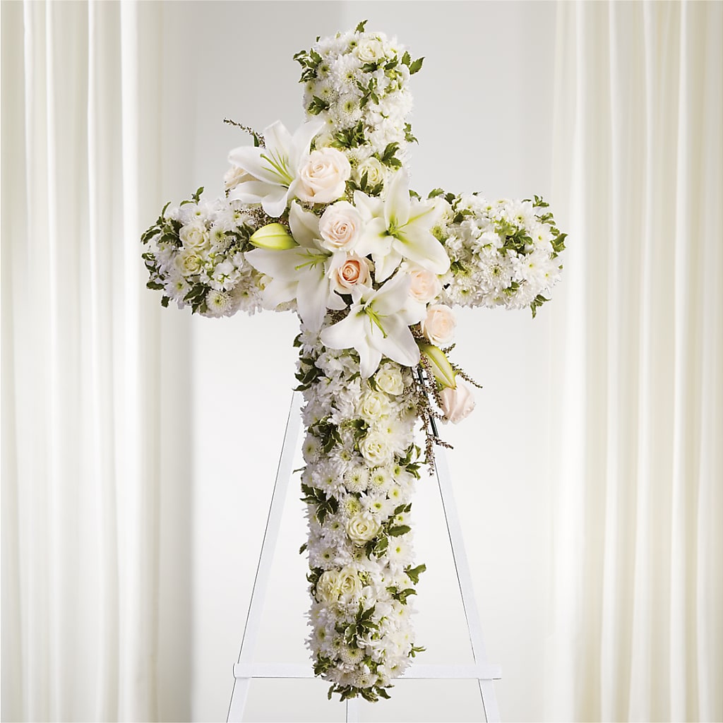 Spiritual Guidance Standing Spray – Flowers By Van Brunt, Long Branch NJ