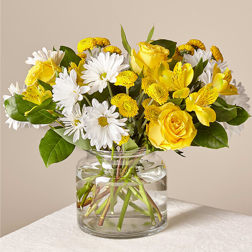 Sunny Sentiments Bouquet – Flowers By Van Brunt, Long Branch NJ