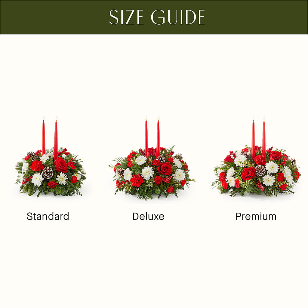 Holiday Soiree Centerpiece – Flowers By Van Brunt, Long Branch NJ