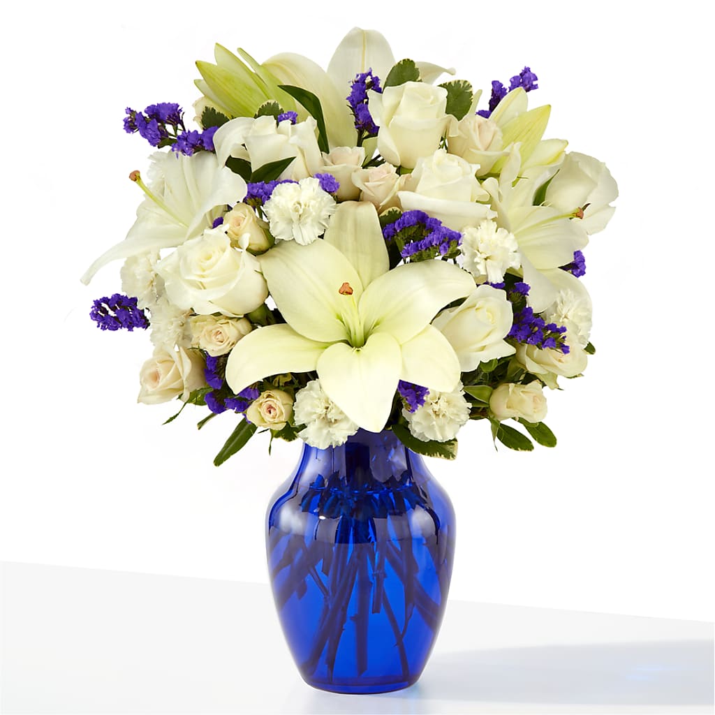 Sapphire Rush Bouquet – Flowers By Van Brunt, Long Branch NJ