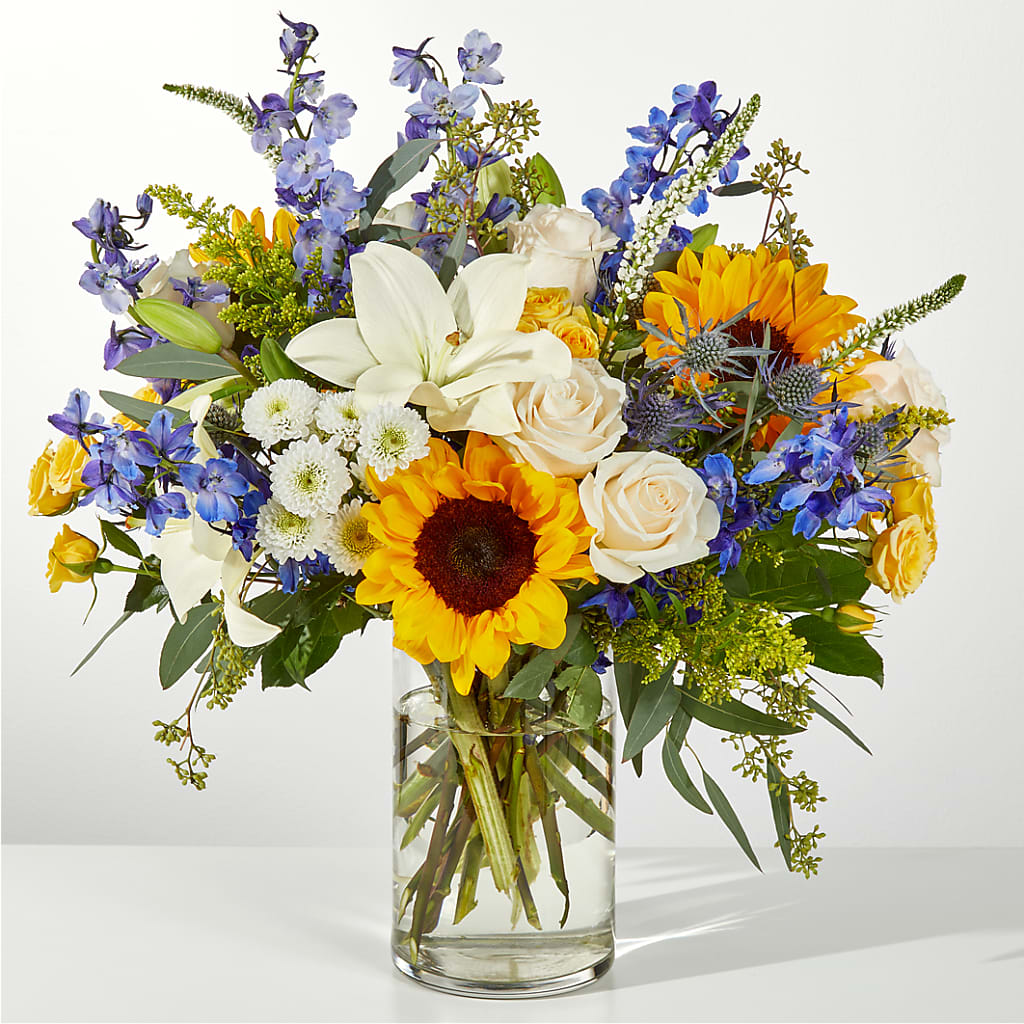 Wonderfully Sunny Bouquet – Flowers By Van Brunt, Long Branch NJ