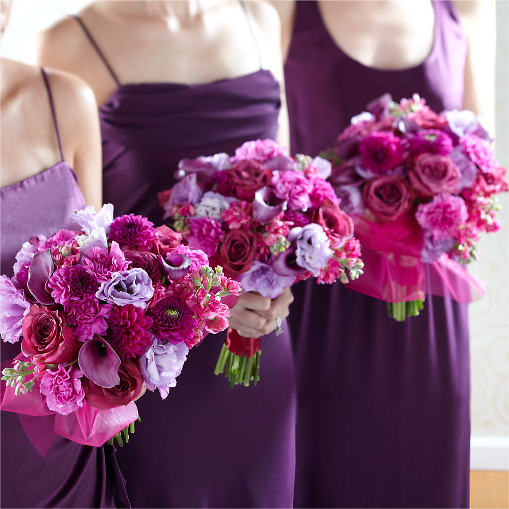 Bridesmaid's Garden Bouquet – Flowers By Van Brunt, Long Branch NJ