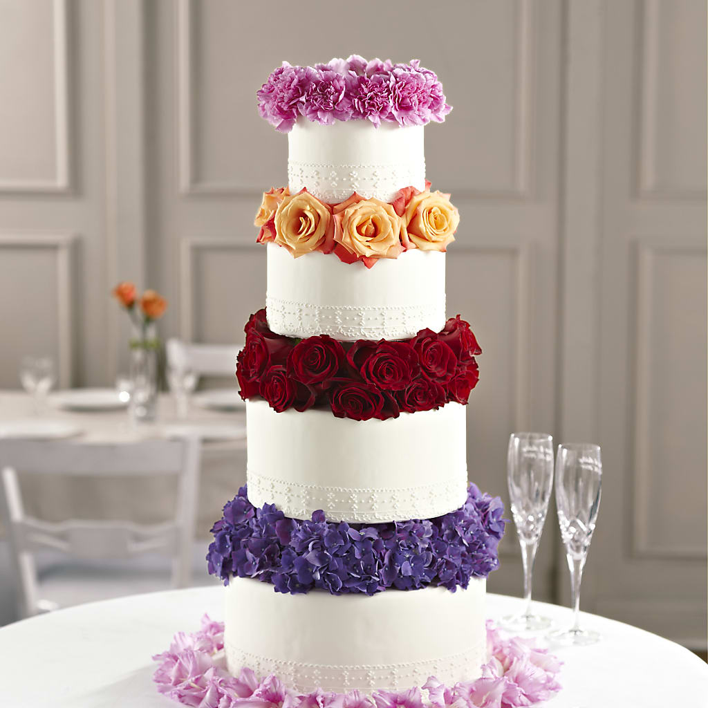 Infinite Love Cake Décor – Flowers By Van Brunt, Long Branch NJ